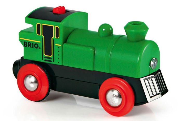 Brio Lokomotive, grün